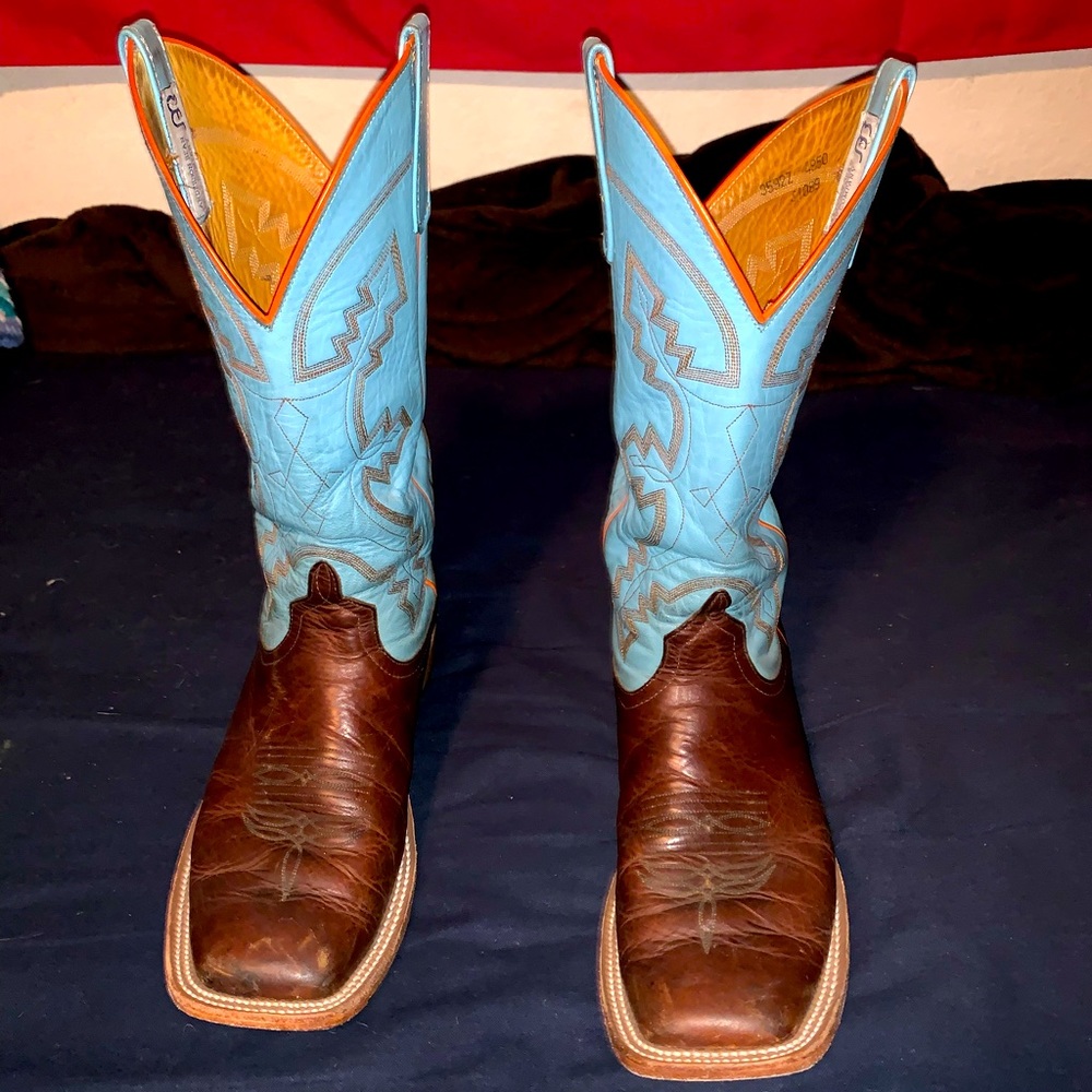 Anderson Bean men’s square toe boots